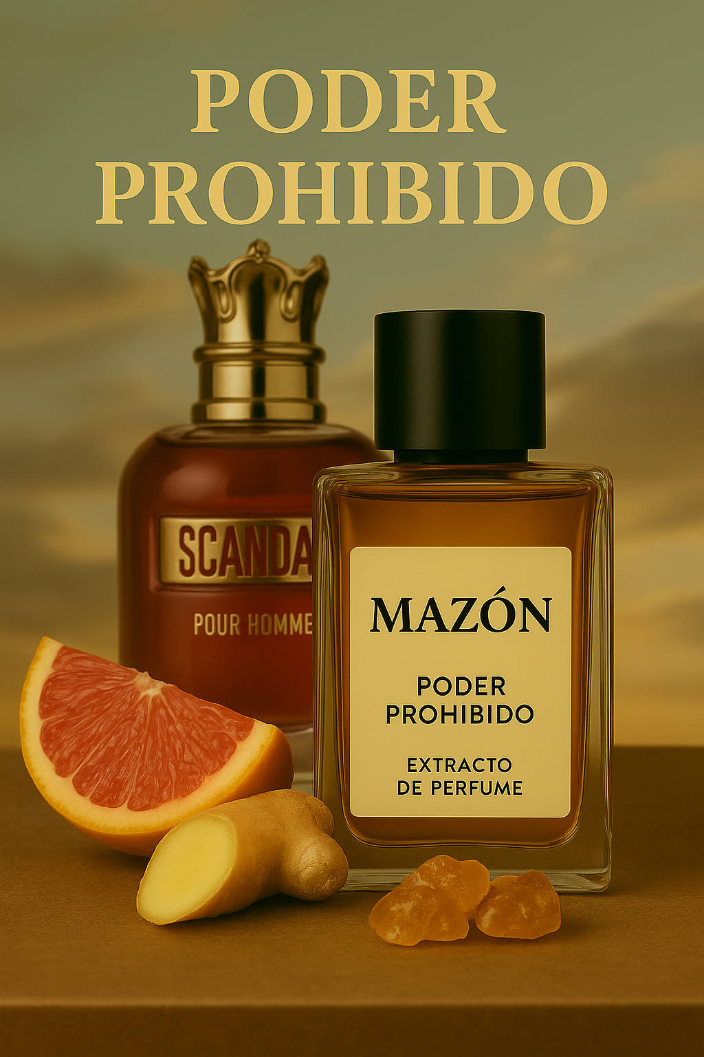 Poder Prohibido (Inspiración en Scandal Pour Homme - Jean Paul Gaultier)