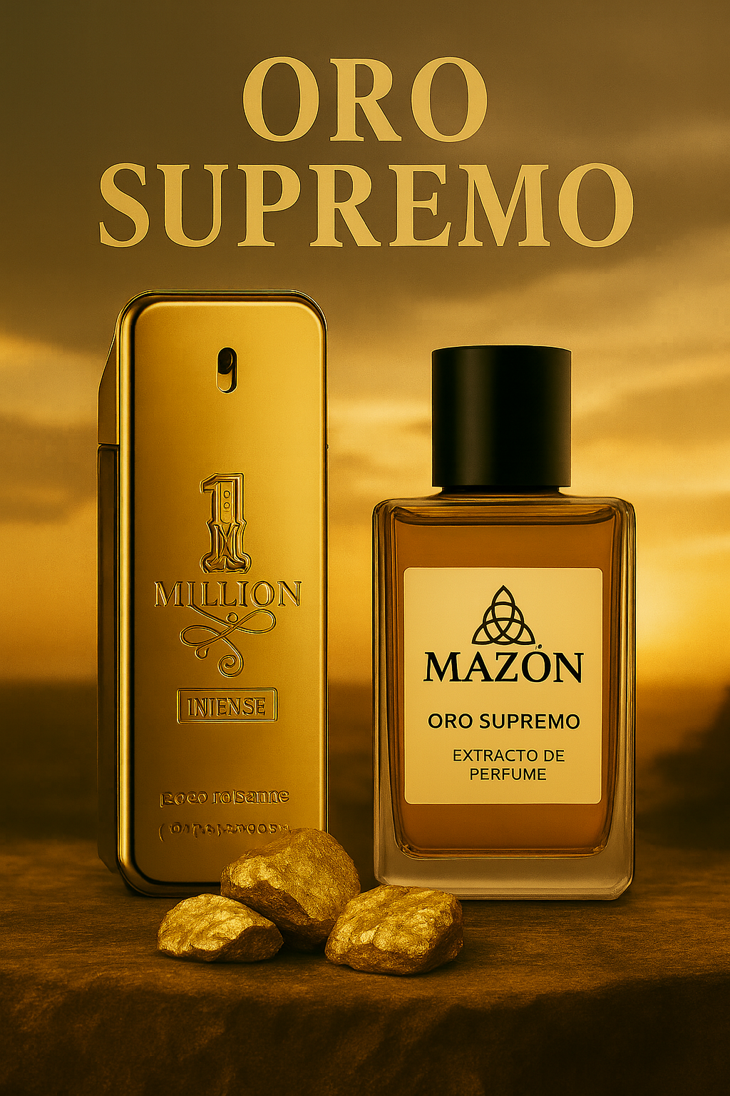 Oro Supremo (Inspiración en 1 Million Intense - Paco Rabanne)