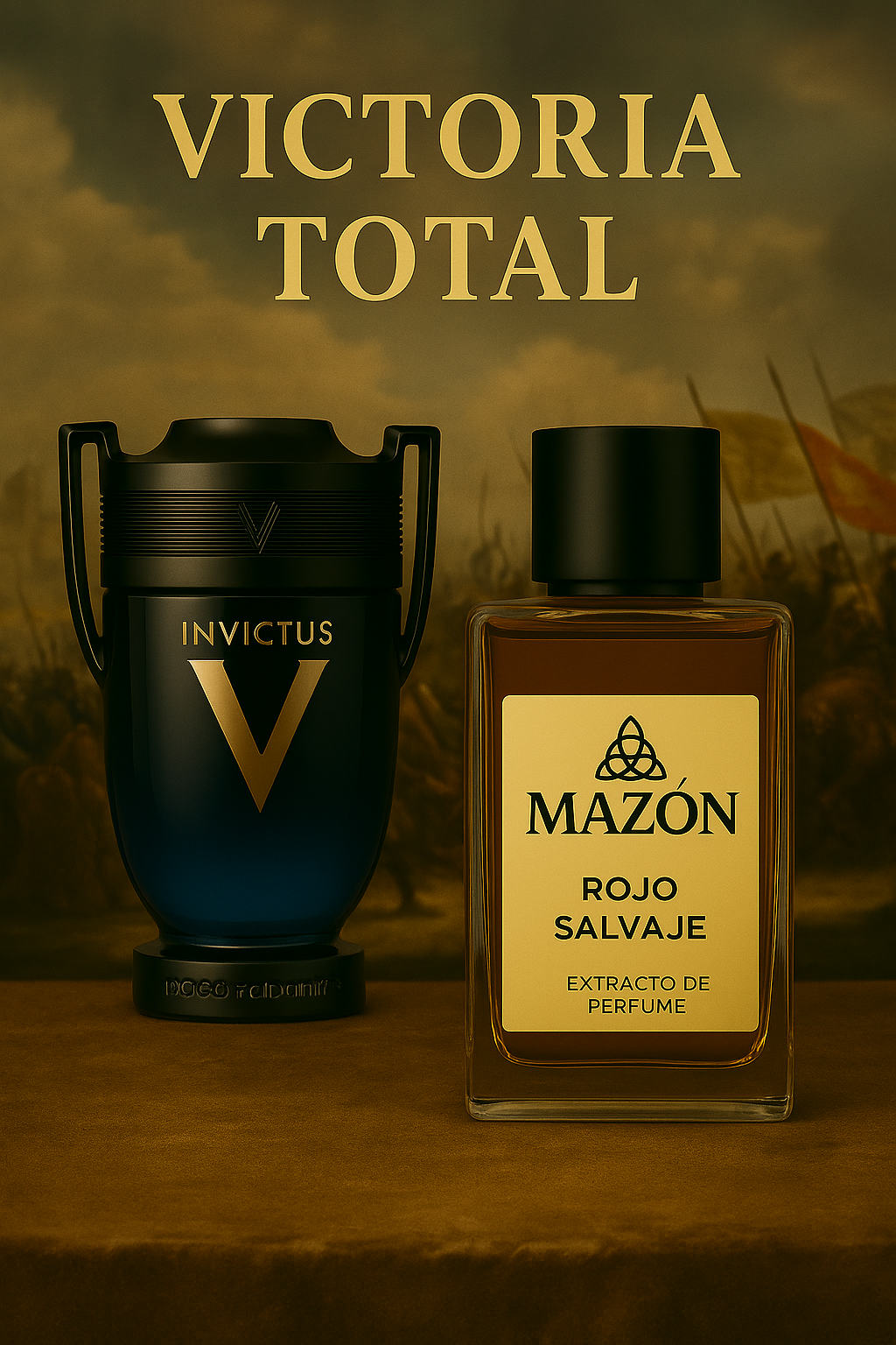 Victoria Total (Inspiración en Invictus Victory - Paco Rabanne)
