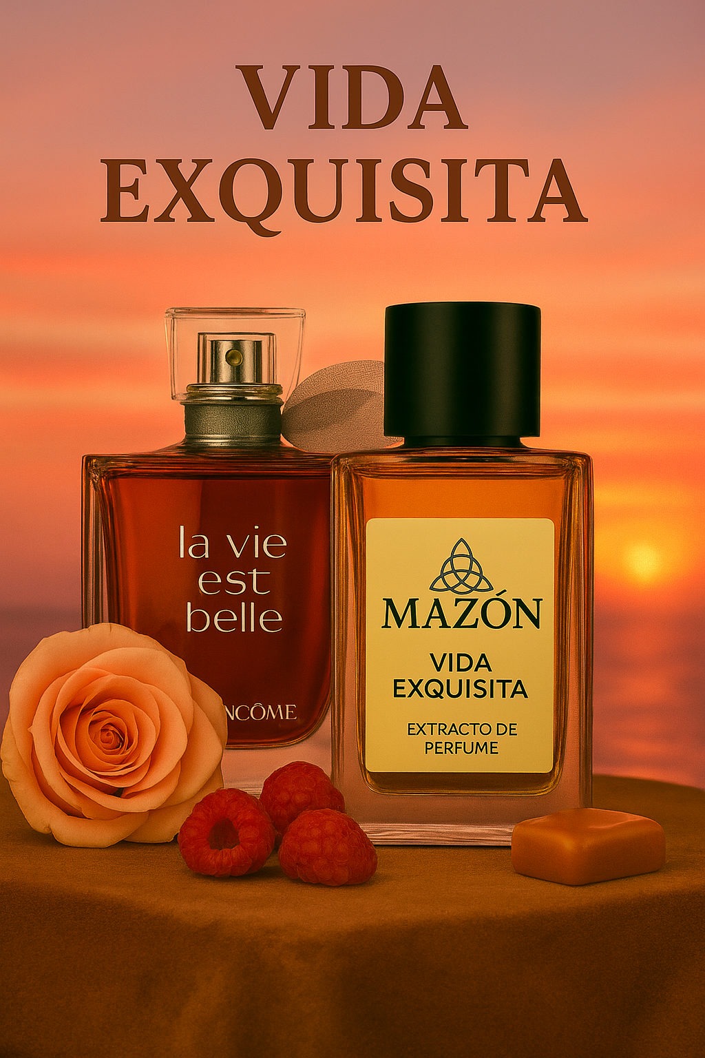 Vida Exquisita (Inspiración en La Vie Est Belle Elixir – Lancôme)