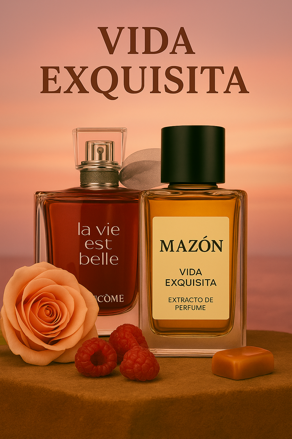 Vida Exquisita (Inspiración en La Vie Est Belle Elixir – Lancôme)