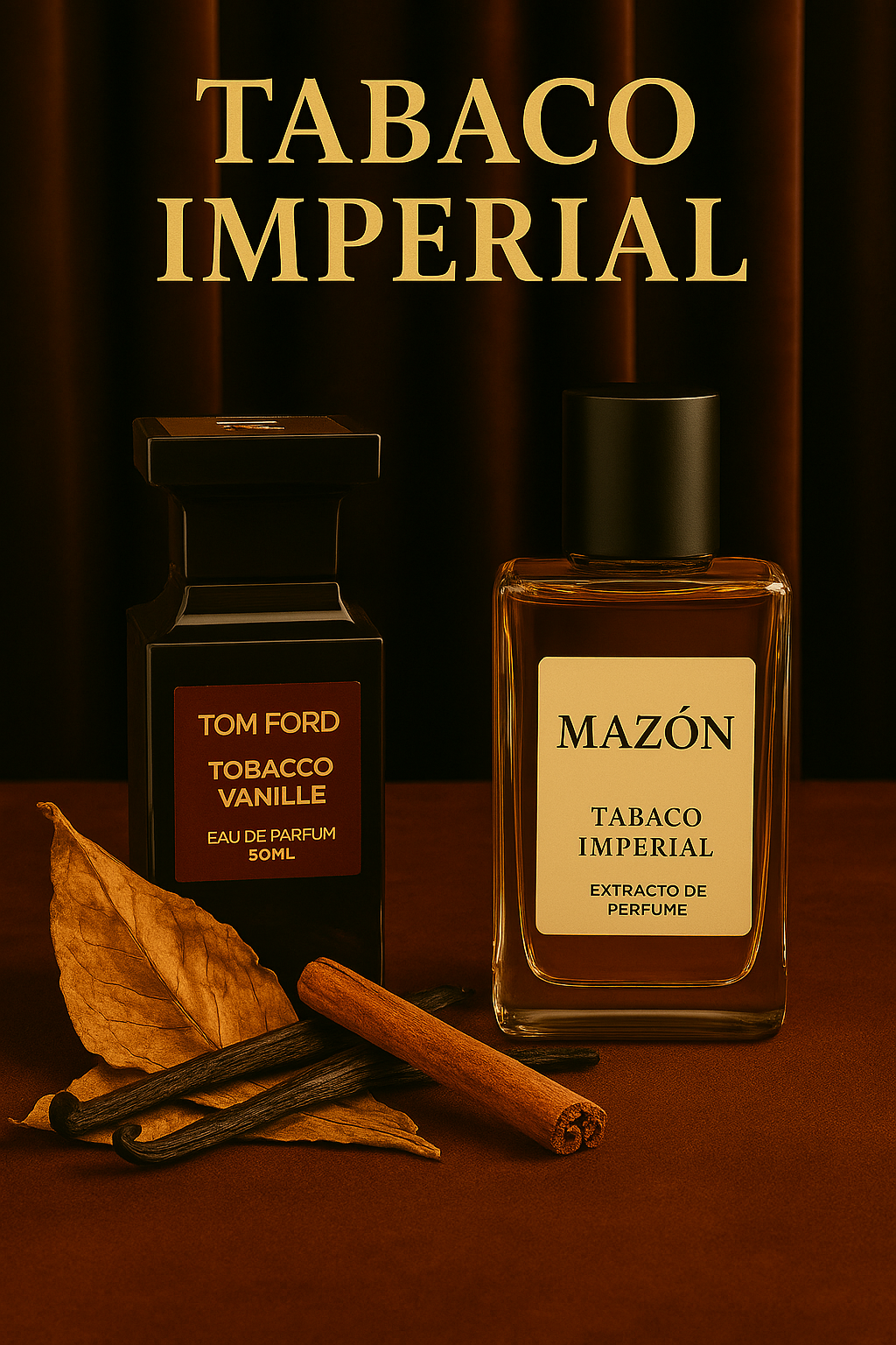 Tabaco Imperial (Inspiración en Tobacco Vanille - Tom Ford)