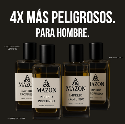 Pack 4 Más Peligrosos ❌🔥 (30 ml)