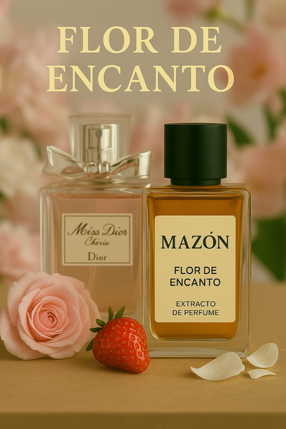 Flor de Encanto (Inspiración en Miss Dior Chérie – Dior)