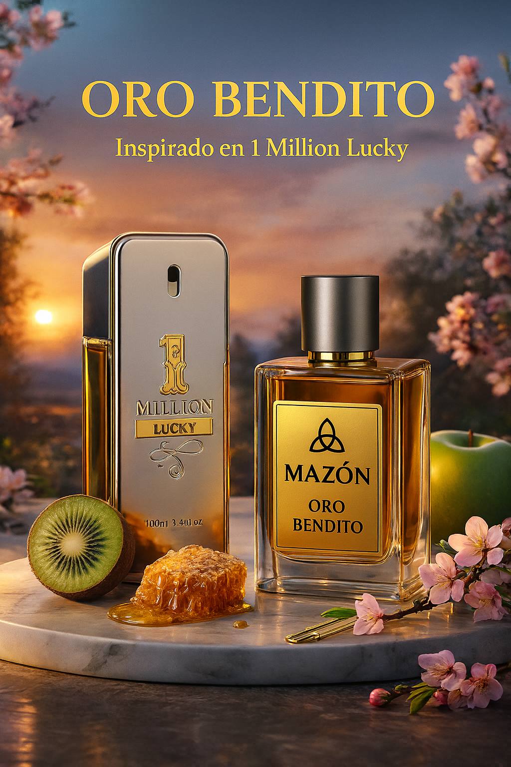 ORO BENDITO  (Inspirado en 1 Million Lucky – Paco Rabanne)