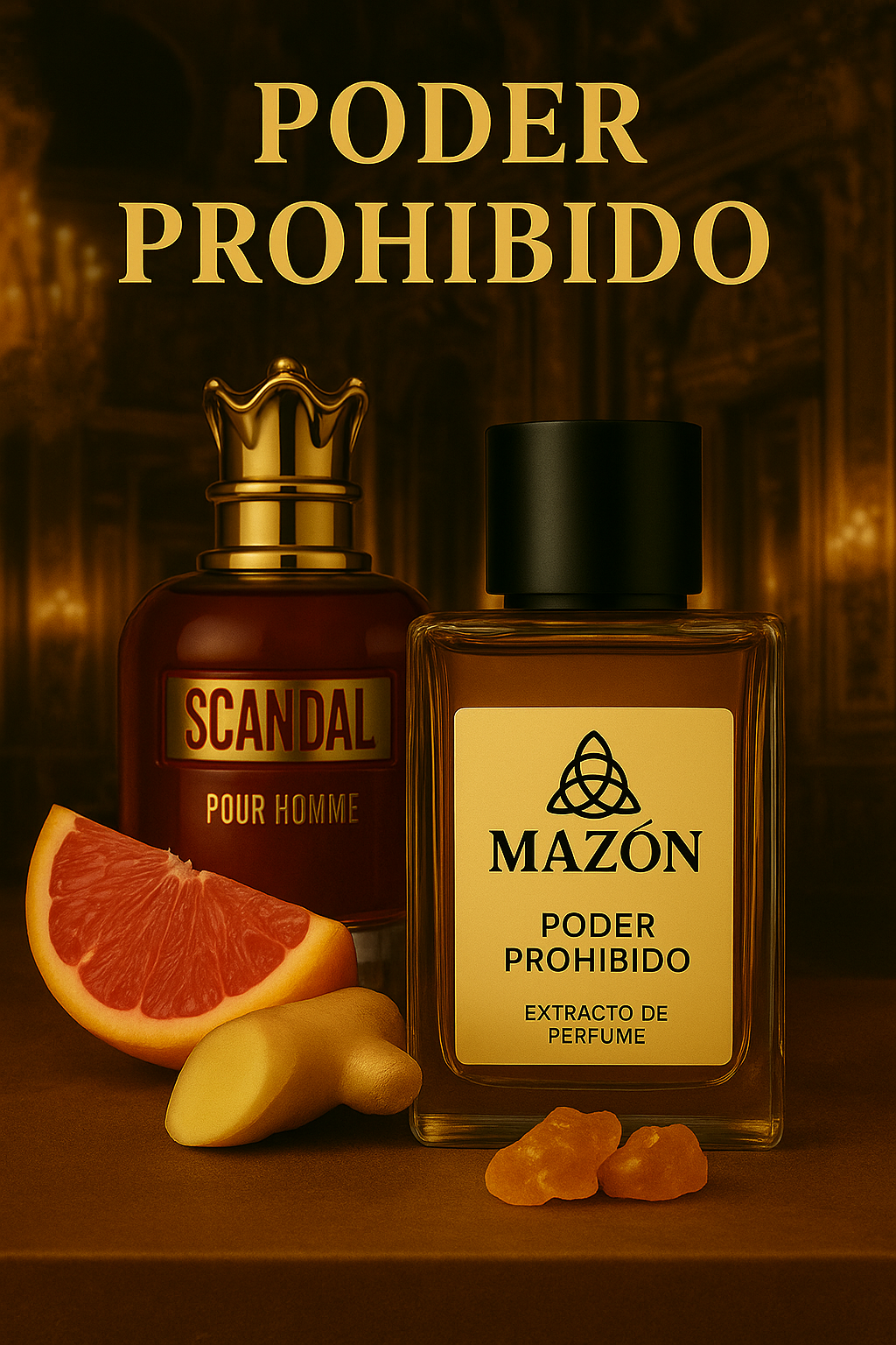 Poder Prohibido (Inspiración en Scandal Pour Homme - Jean Paul Gaultier)