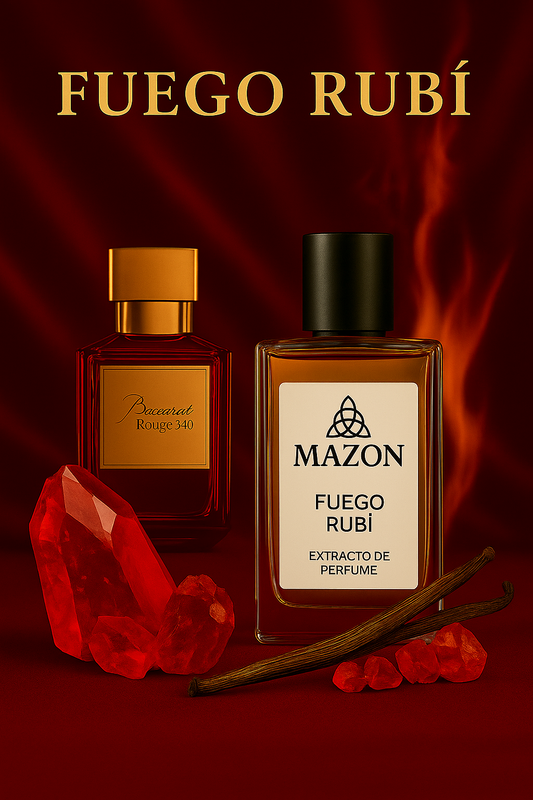 Fuego Rubí (Inspiración a Baccarat Rouge 540 )