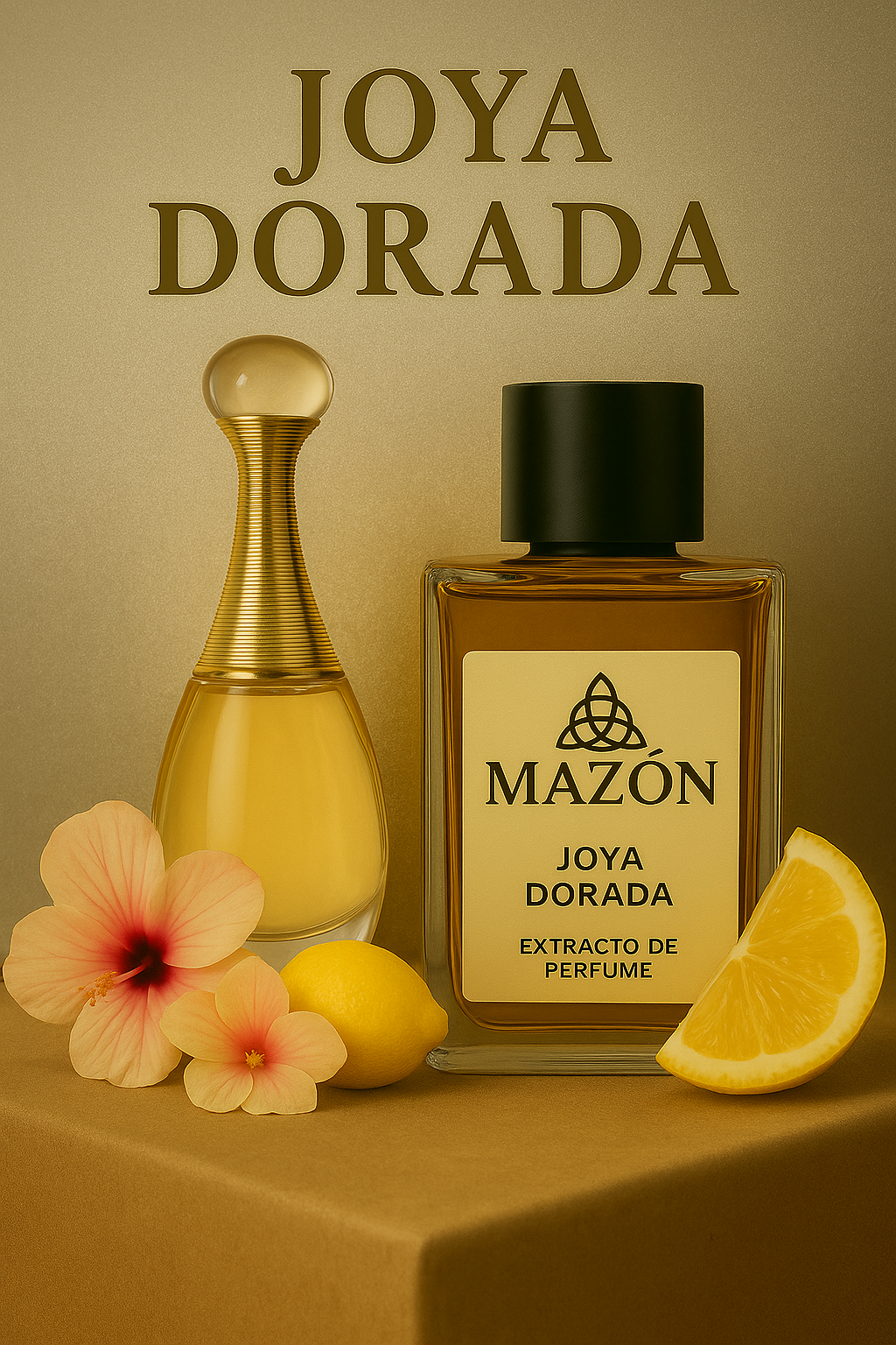 Joya Dorada (Inspiración en J’adore – Dior)
