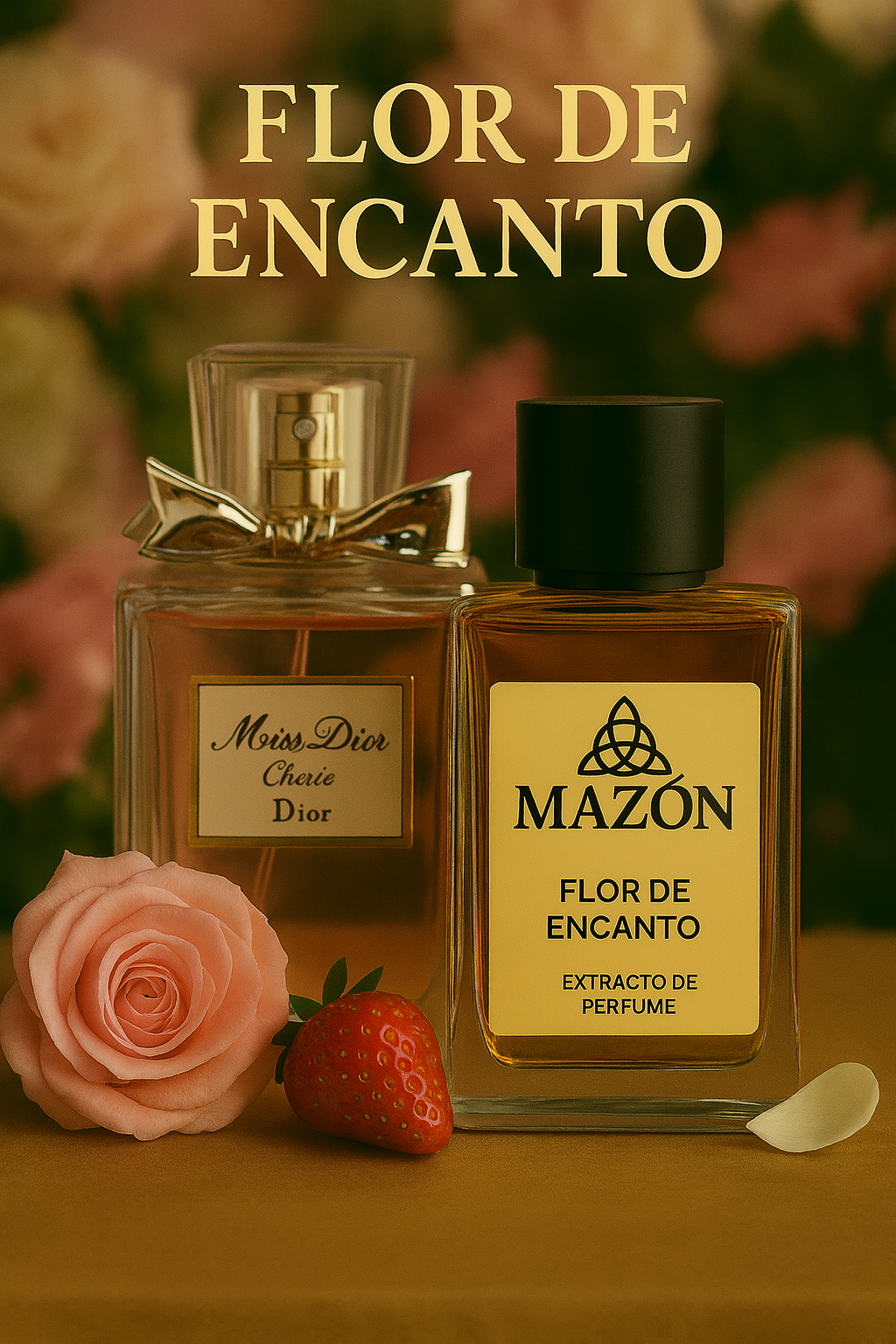 Flor de Encanto (Inspiración en Miss Dior Chérie – Dior)
