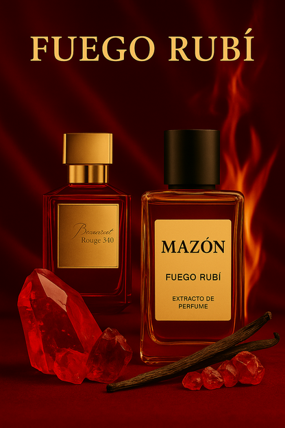 Fuego Rubí (Inspiración a Baccarat Rouge 540 )
