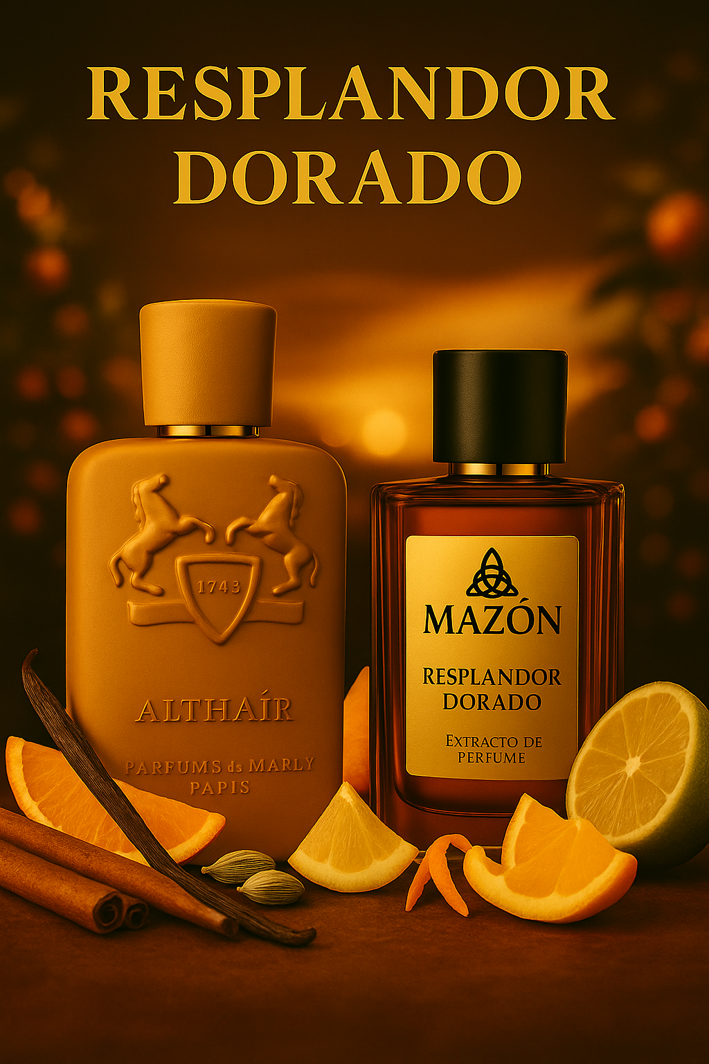 Esplendor Dorado (inspirado en Parfums de Marly Althair)