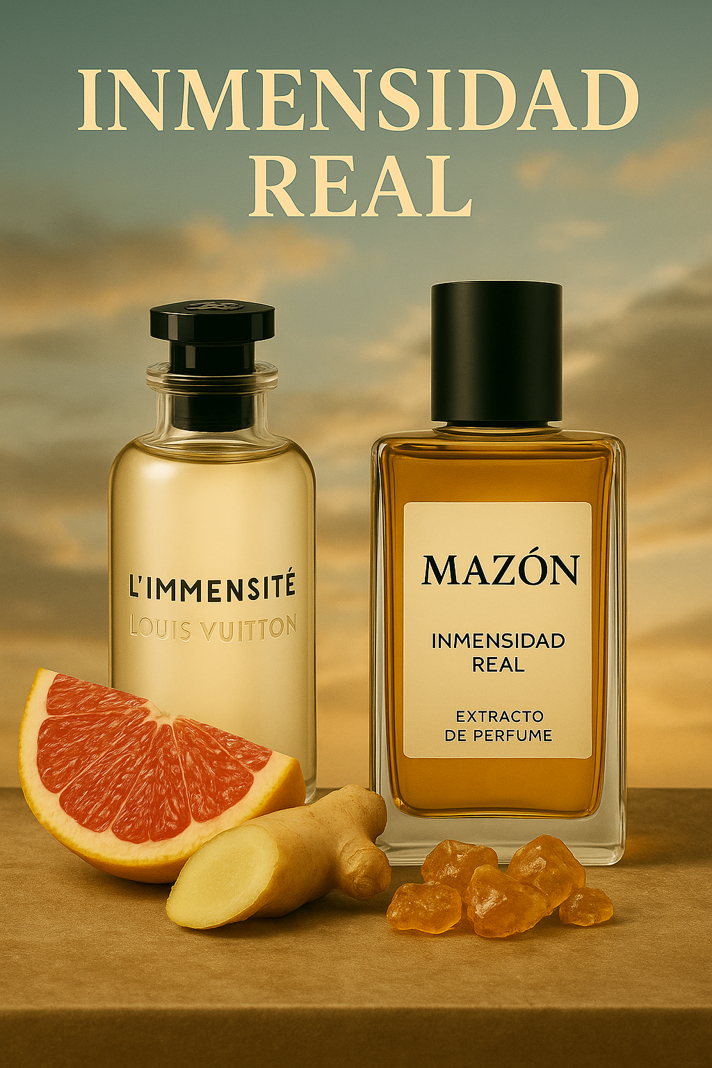 Inmensidad Real (Inspiración en L’Immensité - Louis Vuitton)