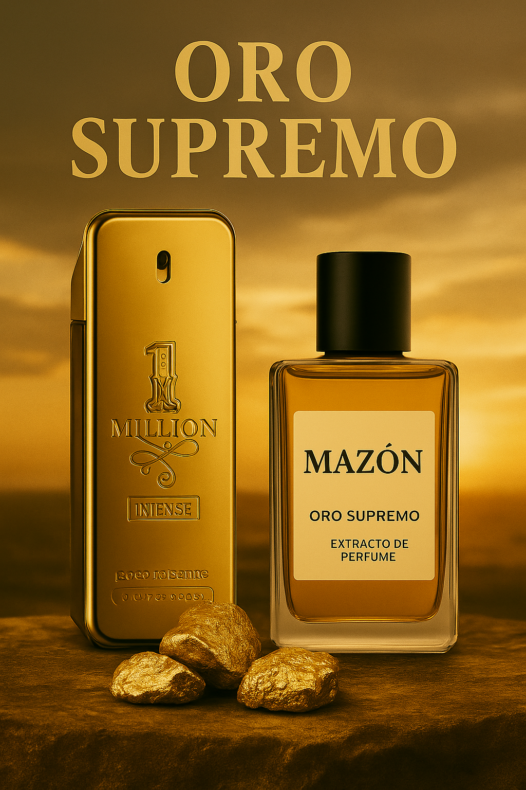 Oro Supremo (Inspiración en 1 Million Intense - Paco Rabanne)