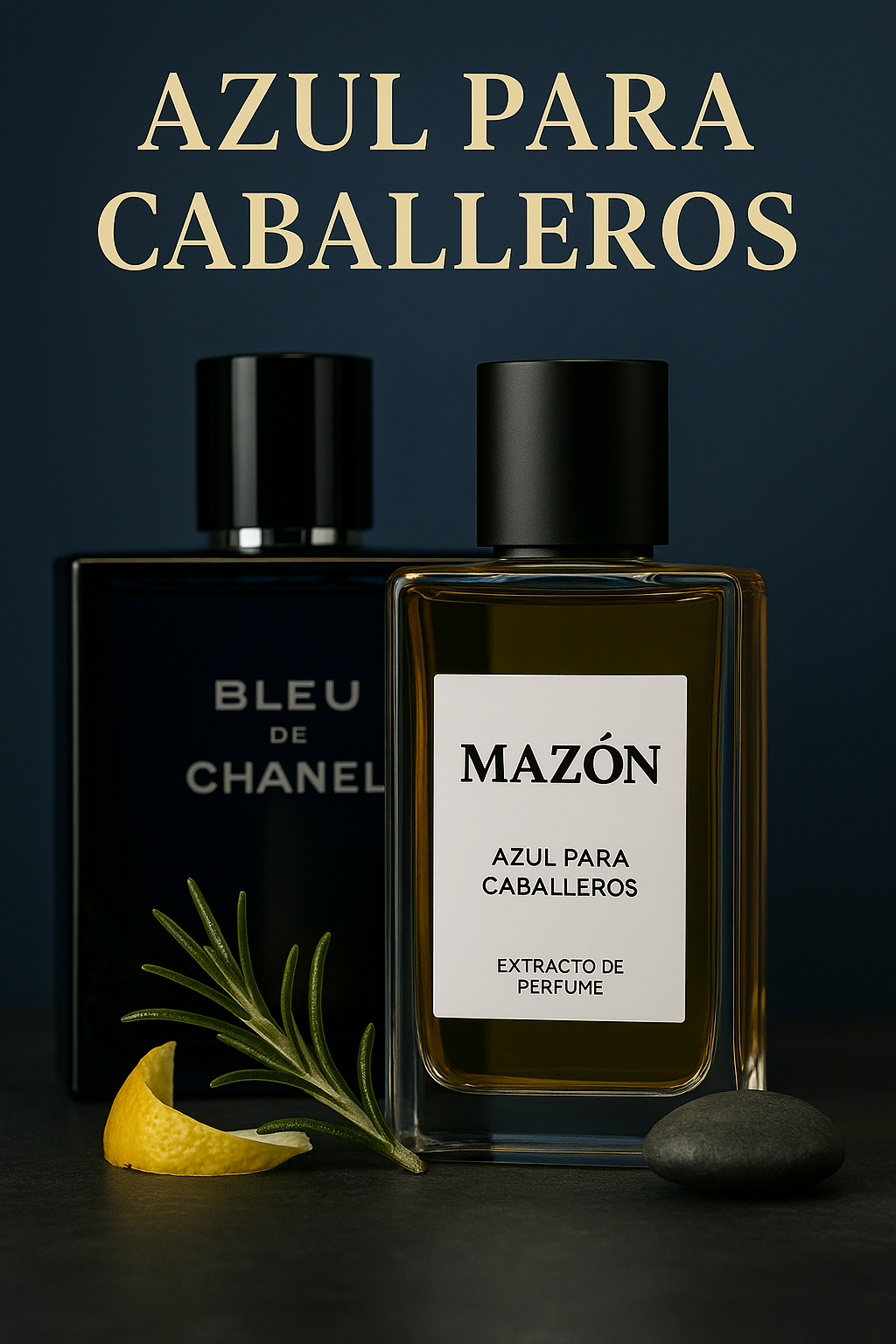 Azul para Caballeros (Inspiración en Bleu de Chanel - Chanel)