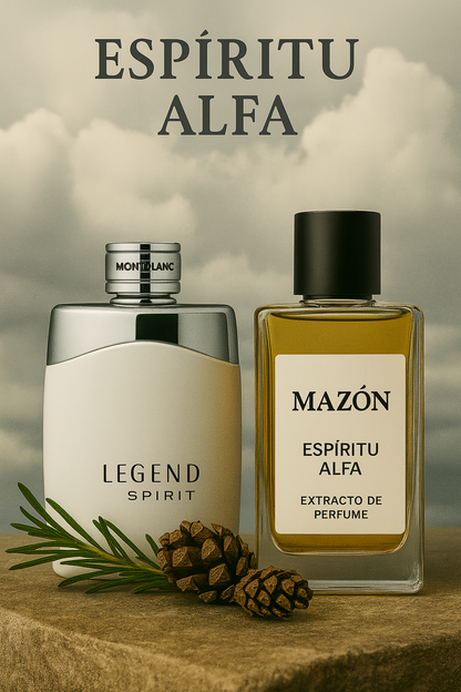 Espíritu Alfa (Inspiración en Legend Spirit - Montblanc)