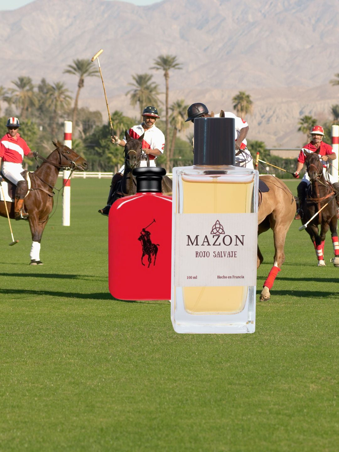 Rojo Salvaje  (Inspiración en Polo Red - Ralph Lauren)